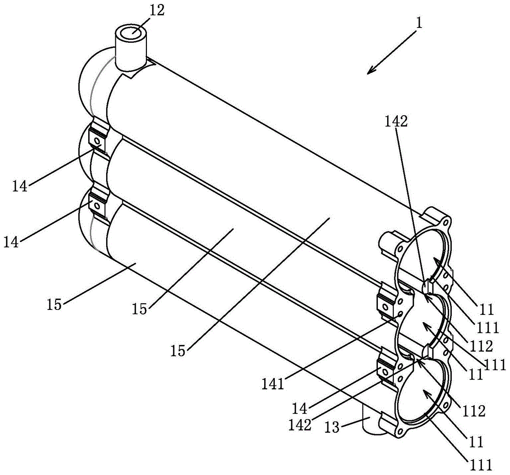 电加热器的水道体的制作方法