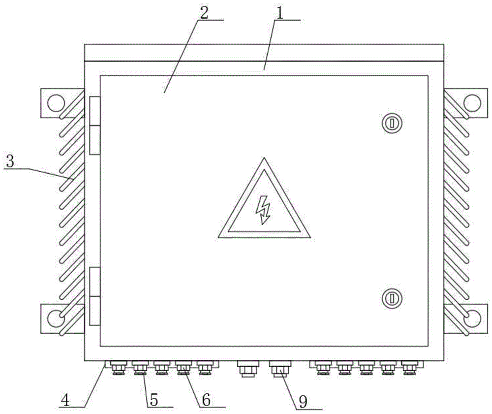 一种智能光伏防雷汇流箱的制作方法