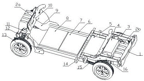 一种新能源汽车底盘结构的制作方法
