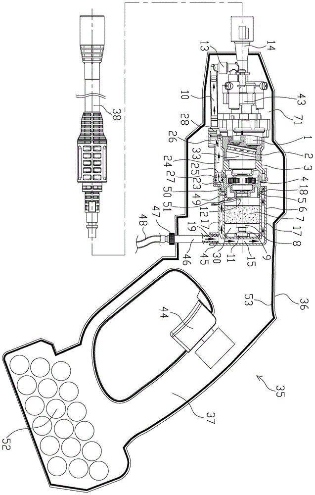 一种防水型充电式水陆两用高压清洗机的制作方法