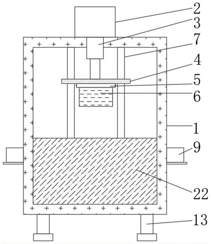 一种五金机械零件加工用防锈装置的制作方法