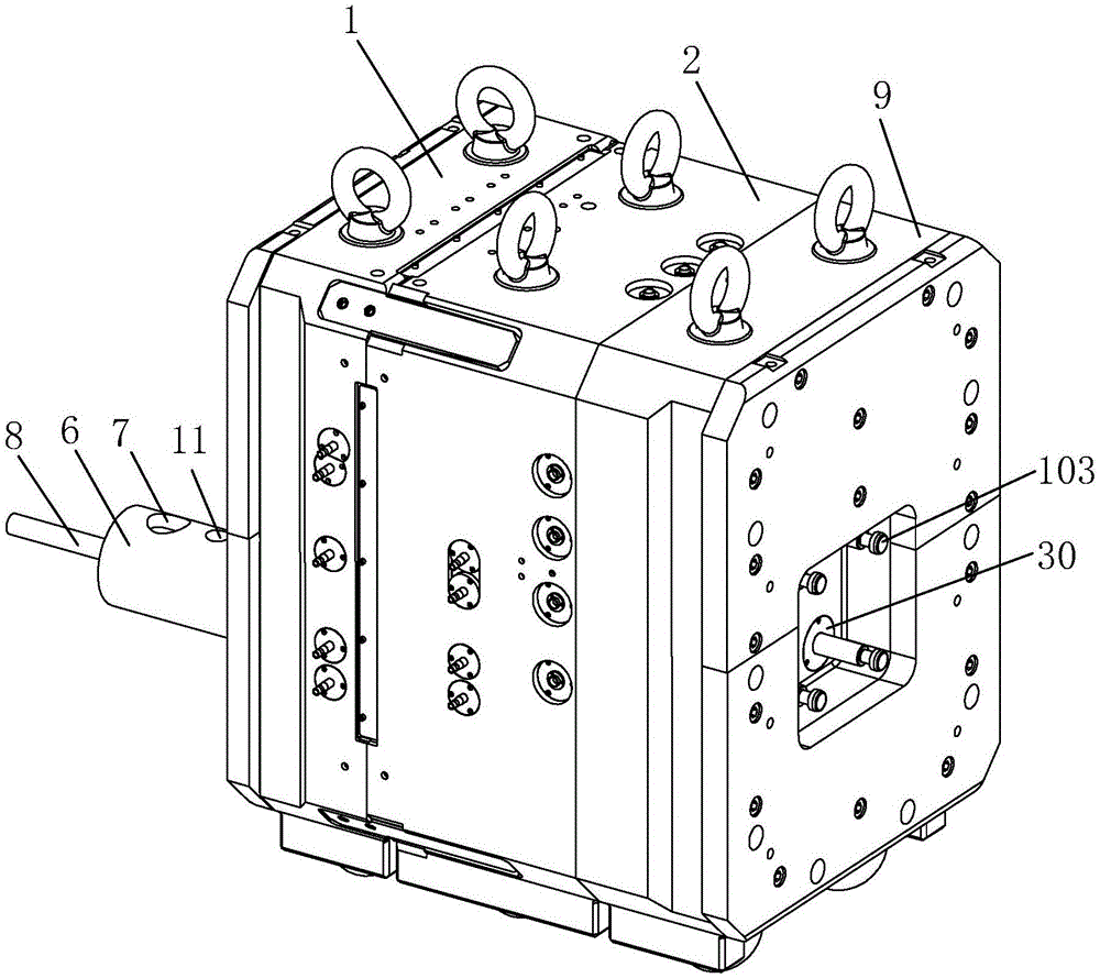 薄壁件真空压铸模具的制作方法