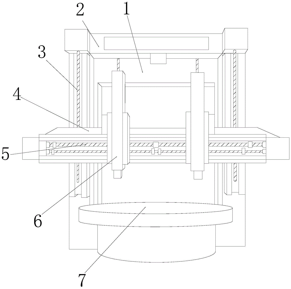 一种床头箱角距旋转精度调控的主轴圆周定位锁紧车床的制作方法