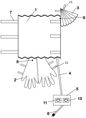 偏瘫患者上肢良肢位护理气垫的制作方法