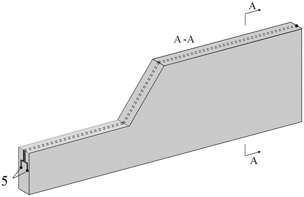 一种测量爆轰驱动下飞片姿态的阶梯支架型探针元件及其测试方法与流程