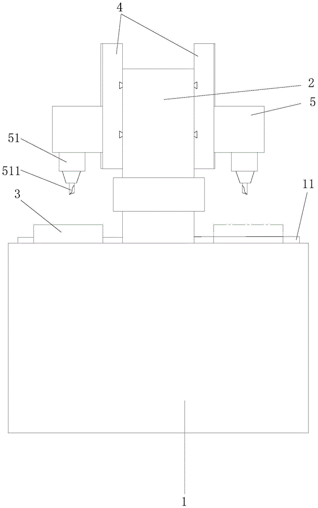 五轴加工机床的制作方法