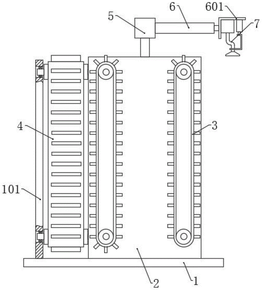 一种板式换热器板片转运架的制作方法