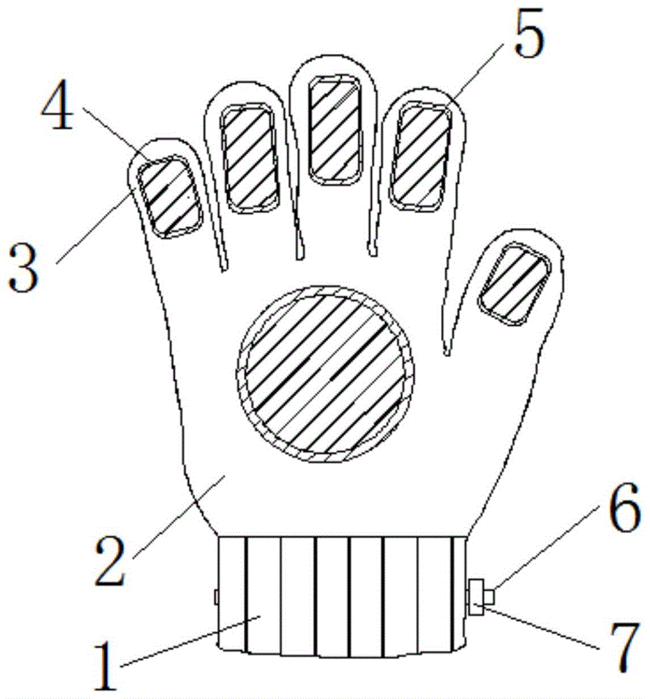 一种耐磨平整度高舒适度好的手套的制作方法