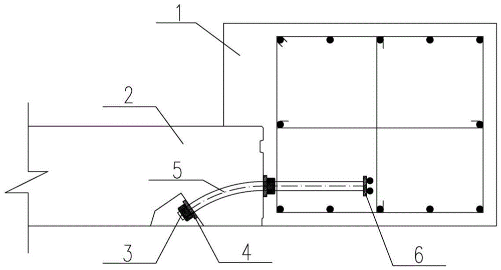 一种盾构始发及到达端管片与后浇环梁连接装置的制作方法