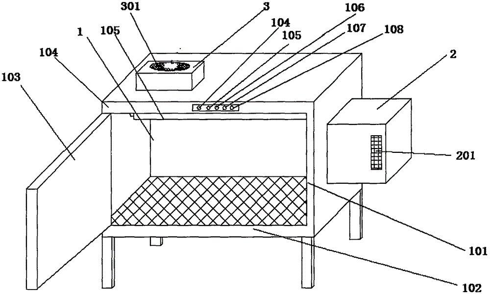 一种内科护理用药柜的制作方法