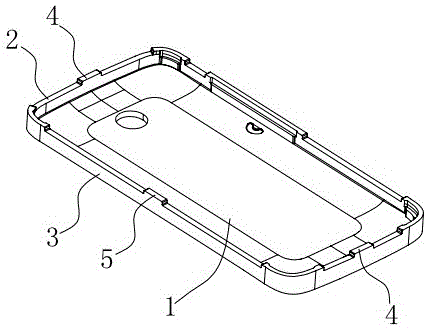一种具有定位结构的手机壳及手机壳夹具的制作方法