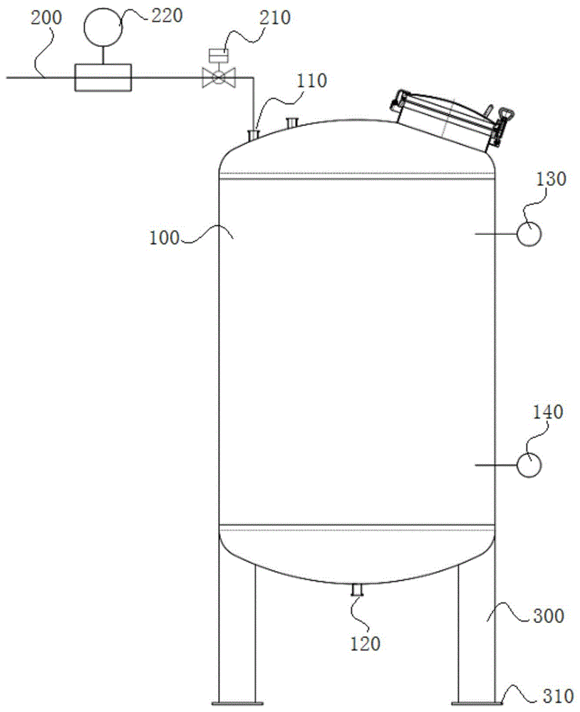 一种液体体积定量储罐的制作方法