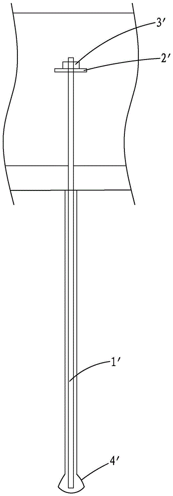 一种抗浮锚杆的顶撑式自锁锚头及建筑抗浮方法与流程