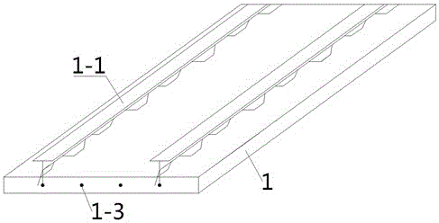 一种锯齿型蜂窝梁叠合板及其制备和连接方法与流程
