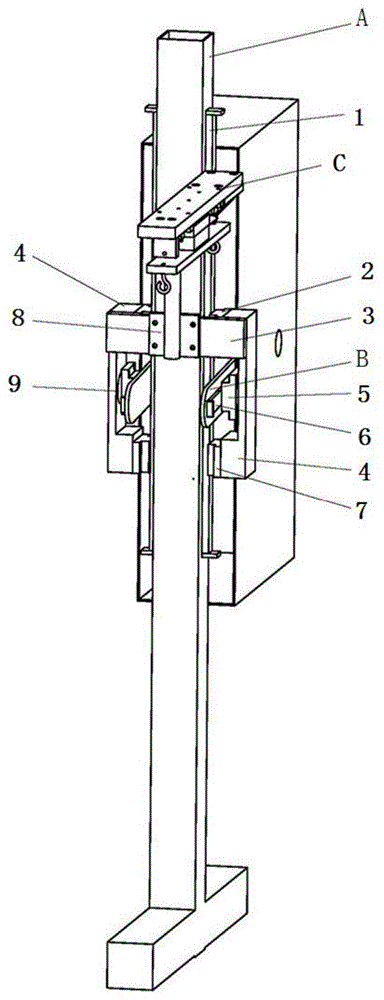 一种用于减重机构与悬吊机构间的连接装置的制作方法