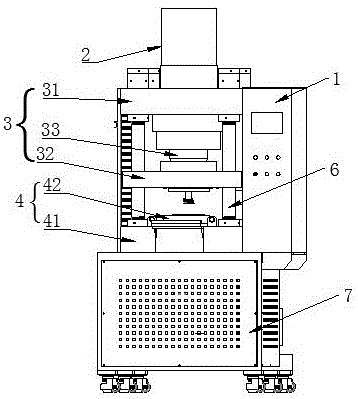 一种钢体铜套压机的制作方法