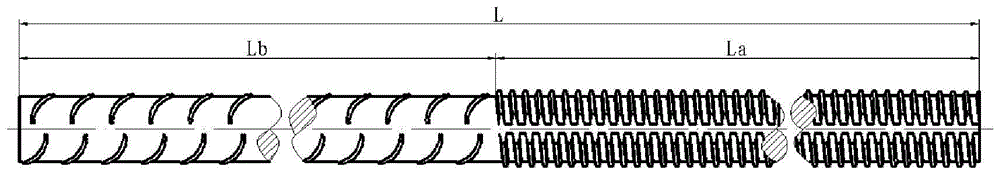 一种轧制双旋向螺纹联接钢件的成型轧机的制作方法