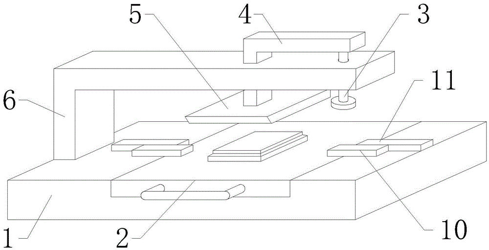 一种暗顶压胶机的制作方法