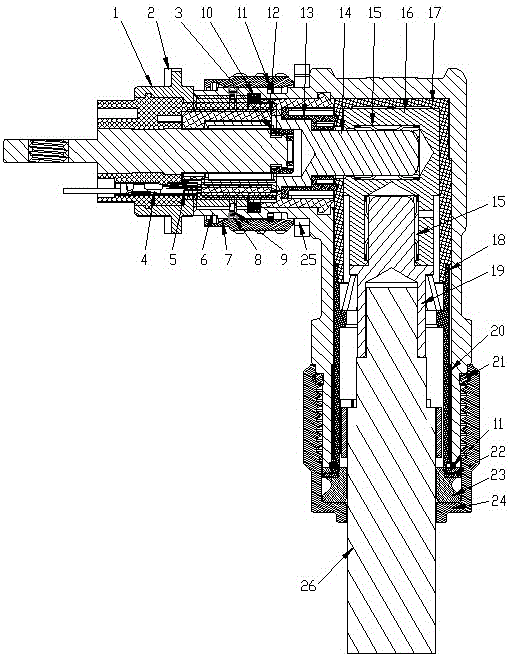 一种直线分离式金属连接器的制作方法
