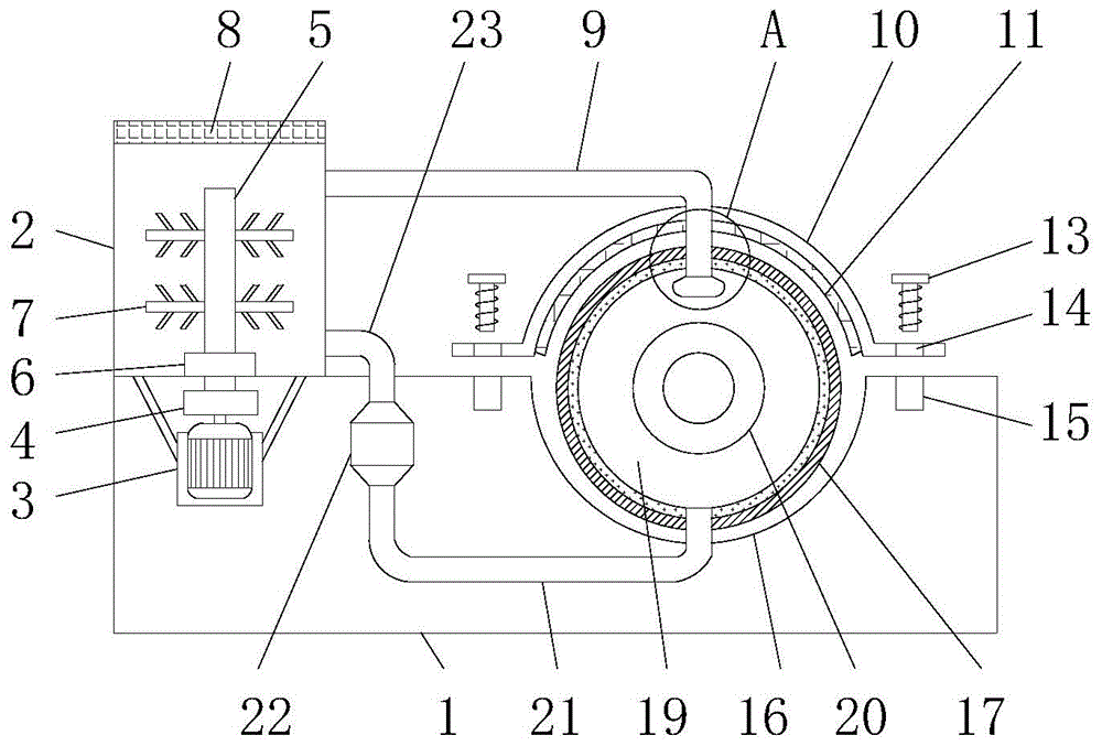 一种水冷低噪音新能源电机的制作方法