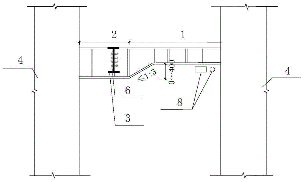 兼具承重与耗能双重功能的剪力墙分段式钢连梁的制作方法