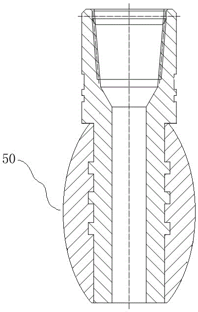 一种油井锥型铅印的制作方法