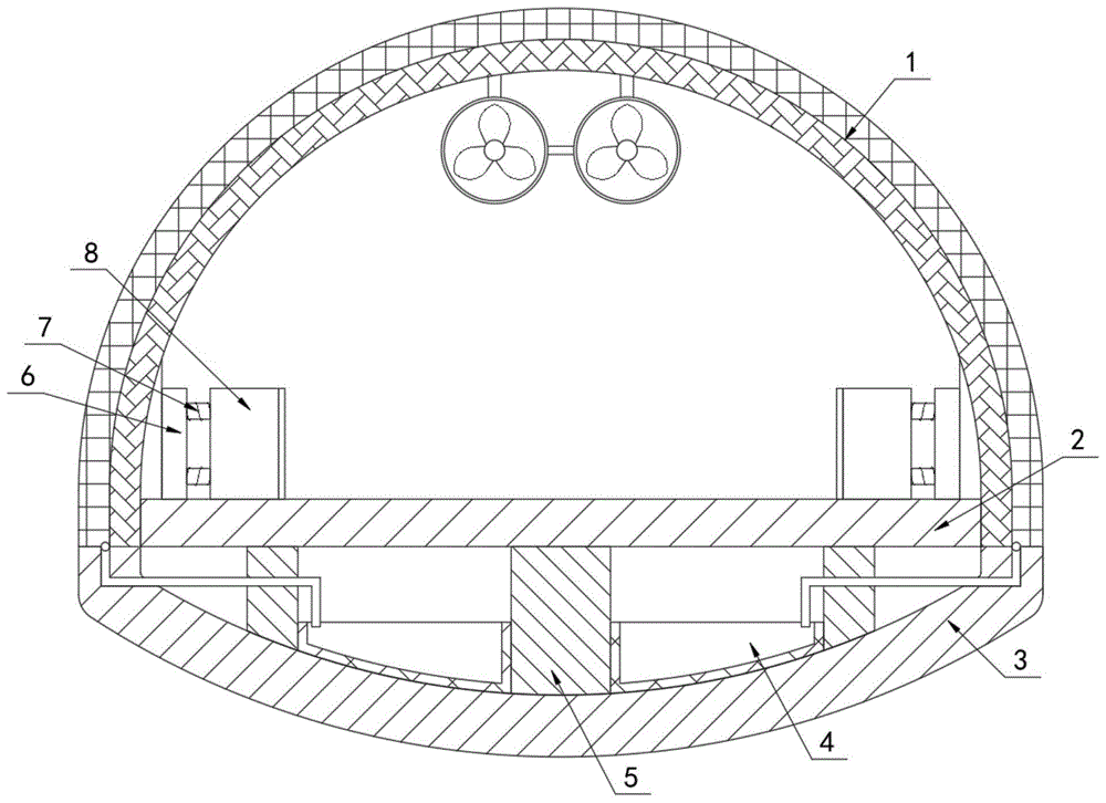 一种用于偏压地形的连拱隧道结构的制作方法