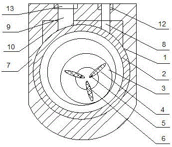 一种旋片式真空泵的制作方法