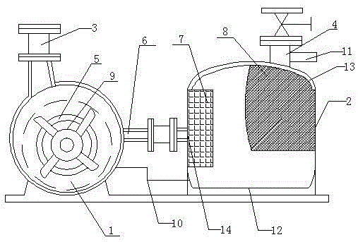 一种新型水环式真空泵压缩机的制作方法