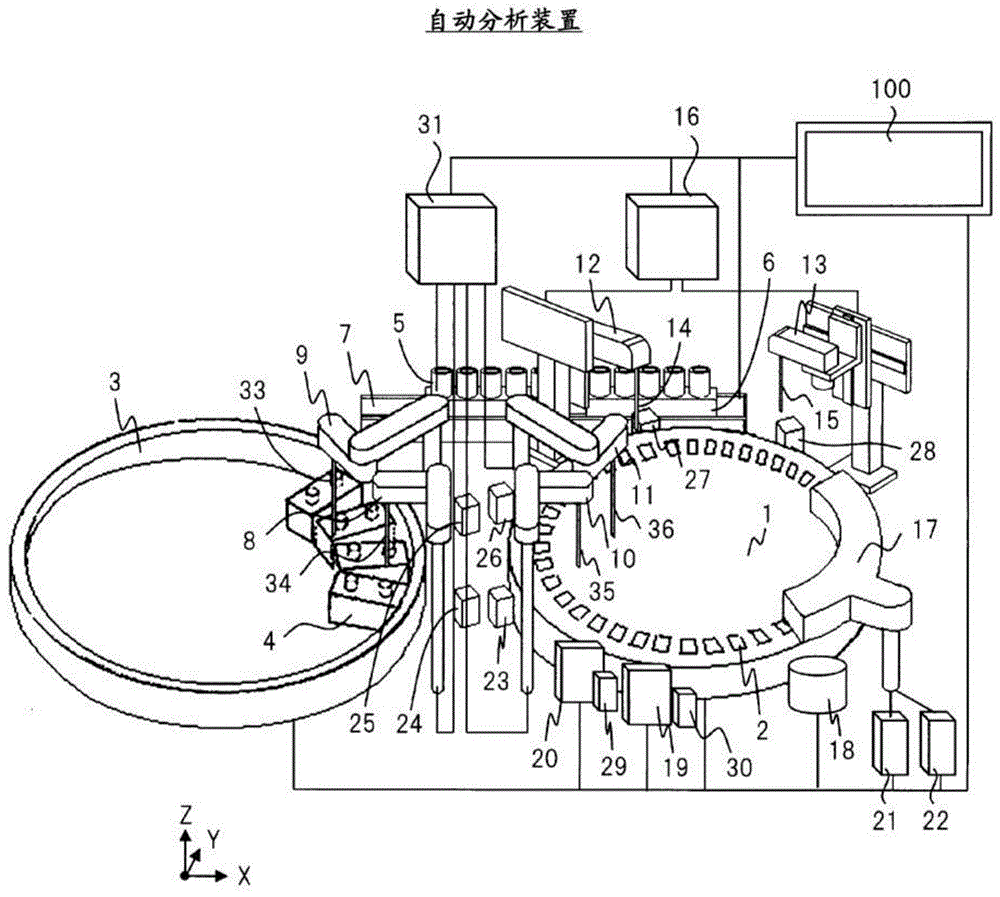 自动分析装置以及自动分析方法与流程