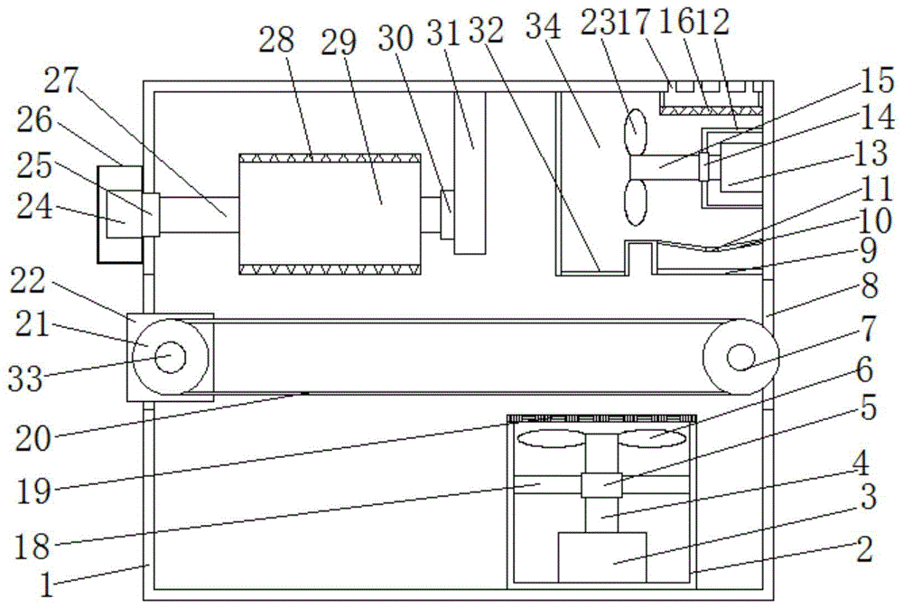 一种扬声器生产加工用除尘装置的制作方法