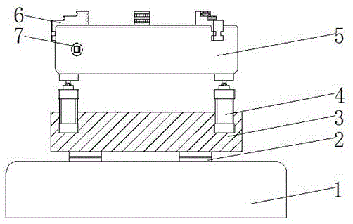 一种塑料模具的定位固定装置的制作方法