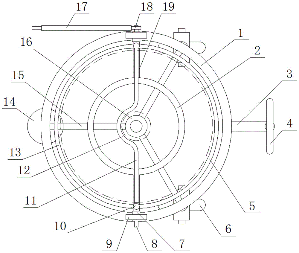 一种桶装水托架的制作方法