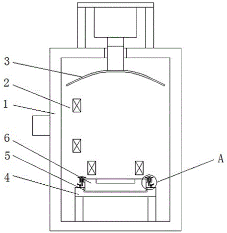 一种电子束蒸镀ITO膜的蒸镀装置的制作方法