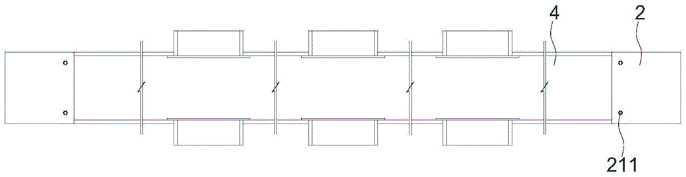 一种梁钢骨架及钢节砼构联板梁的制作方法