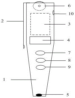 一种笔式测距仪的制作方法