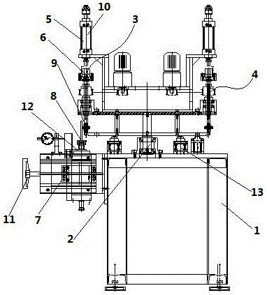 一种防眩LED灯具导光板圆片加工机的制作方法