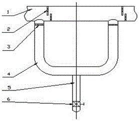 一种烧结矿槽的蒸汽管道脱水装置的制作方法