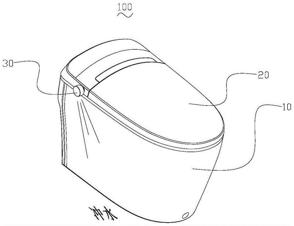 一种具有投影光标的智能马桶的制作方法