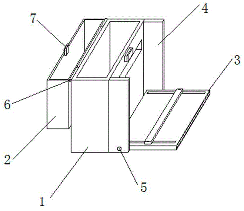 一种重症监护室心电仪的专用支架的制作方法