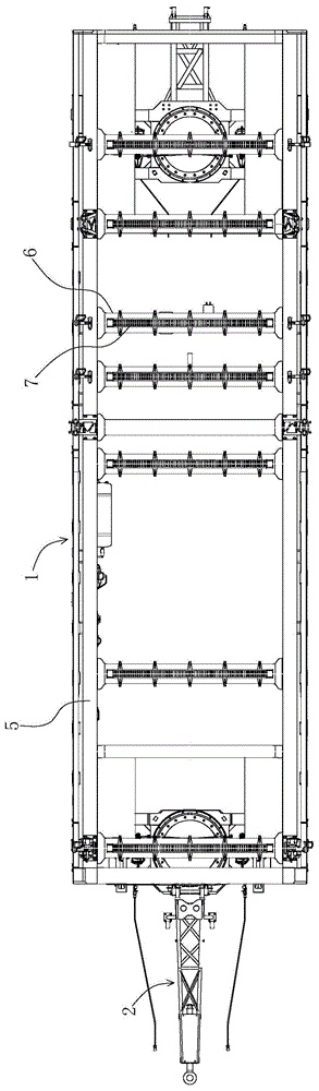 一种通用型箭体公路运输车的制作方法