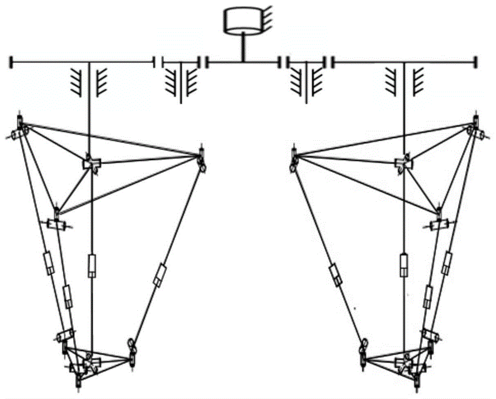 基于并联机构的双足行走机器人的制作方法