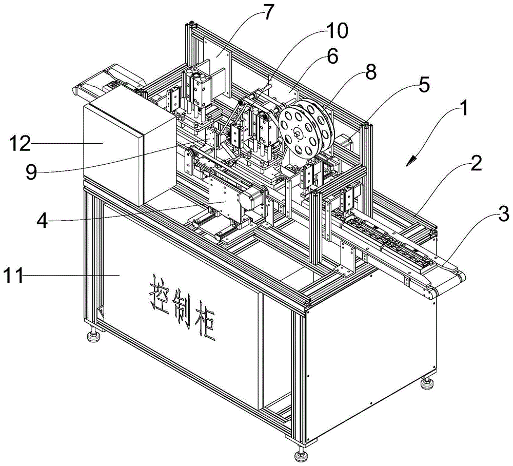 一种电池盒盖自动覆膜机的制作方法