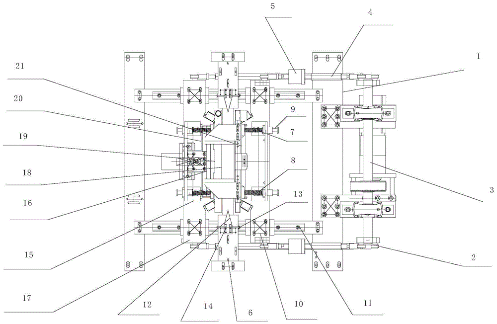 一种投包机成型机构的制作方法