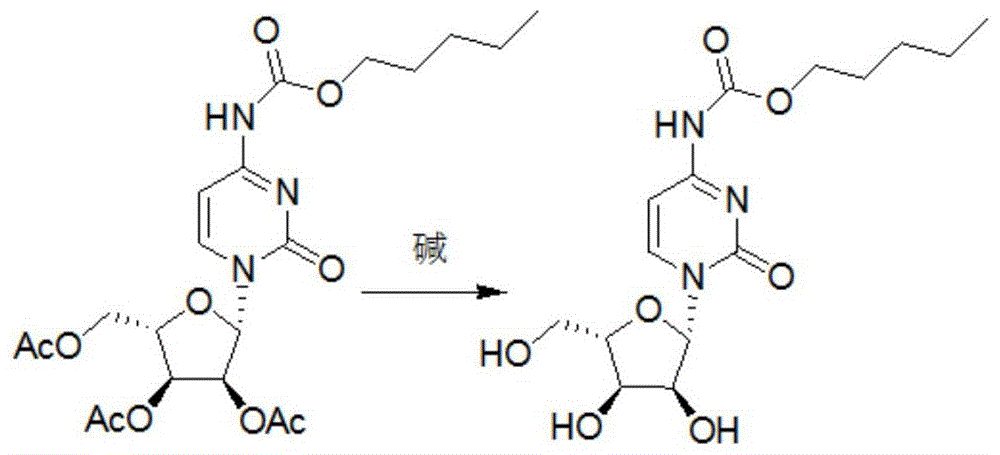 一种固载碱催化脱核糖乙酰基的方法与流程