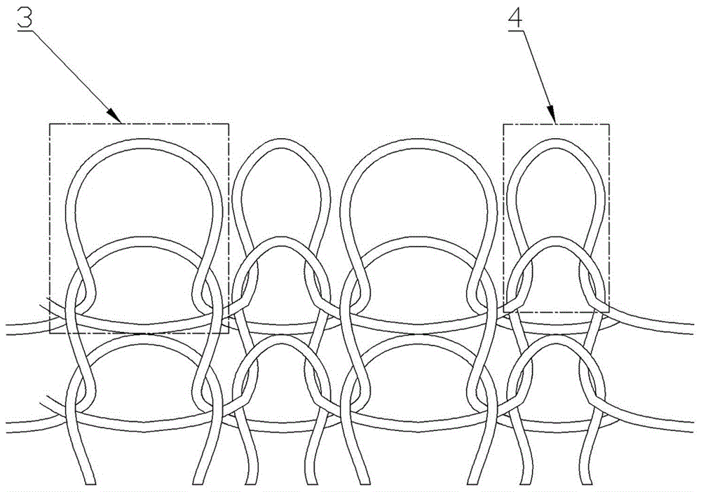 竖纹复合组织及其编织方法与流程
