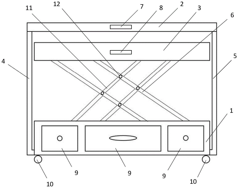 智能折叠桌的制作方法