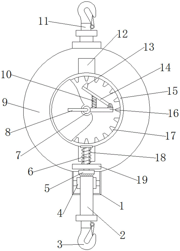 一种建筑施工防护用安全绳自锁装置的制作方法