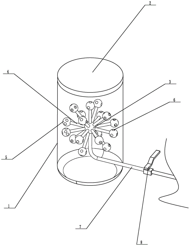 多方位混合的液液反应实验装置的制作方法