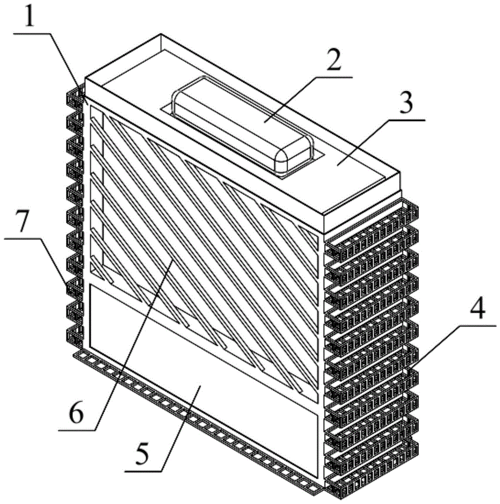 一种立体式建筑园艺绿化系统的制作方法